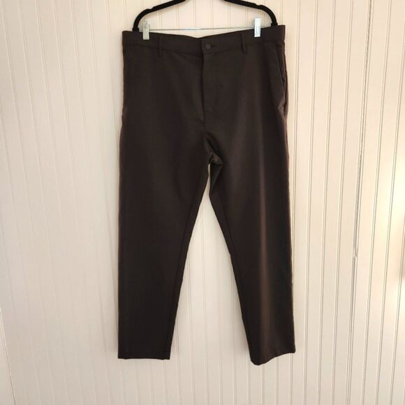 GREG NORMAN x BANANA REPUBLIC Men's Bundle (2) Golf Pants Dark Charcoal size 36